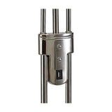 Brazier Floor Lamp 25cm - Polished Nickel