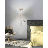 Brazier Floor Lamp 25cm - Polished Nickel