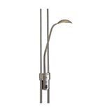 Brazier Floor Lamp 25cm - Satin Nickel
