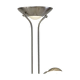 Brazier Floor Lamp 25cm - Satin Nickel