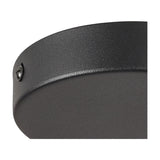 Hayes Round Ceiling Rose 12cm - Satin Black