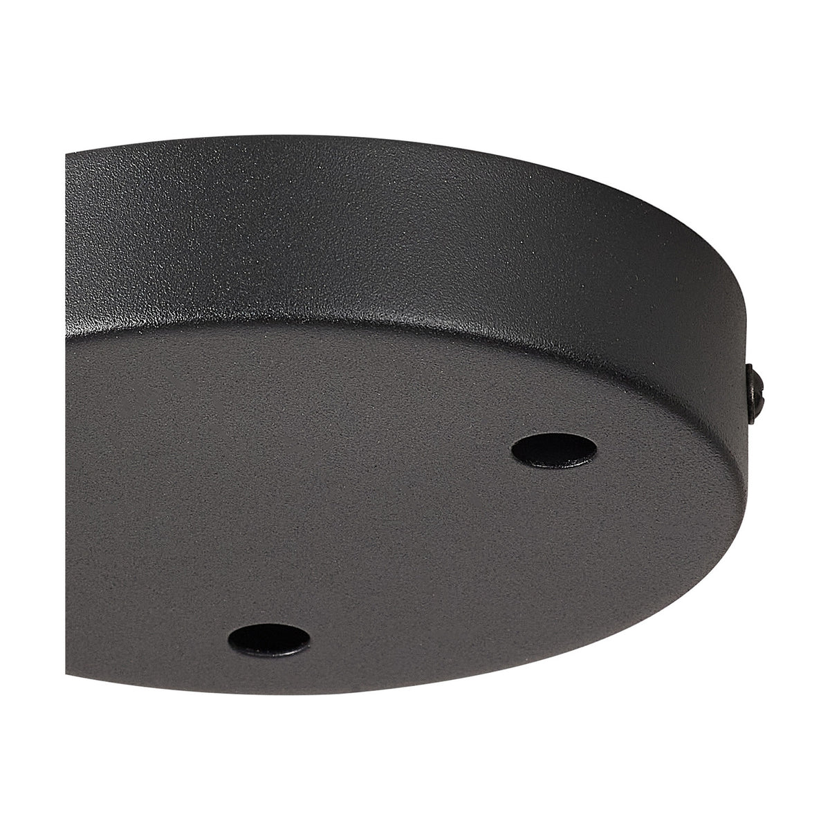 Hayes Round Ceiling Rose 12cm - Satin Black
