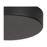 Hayes Round Ceiling Rose 12cm - Satin Black