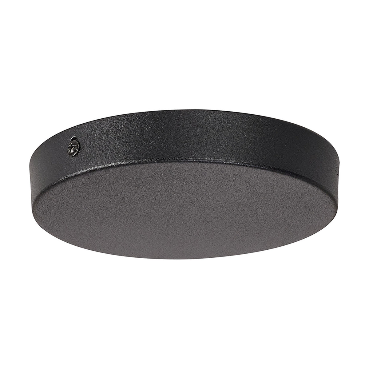 Hayes Round Ceiling Rose 15cm - Satin Black