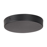 Hayes Round Ceiling Rose 15cm - Satin Black