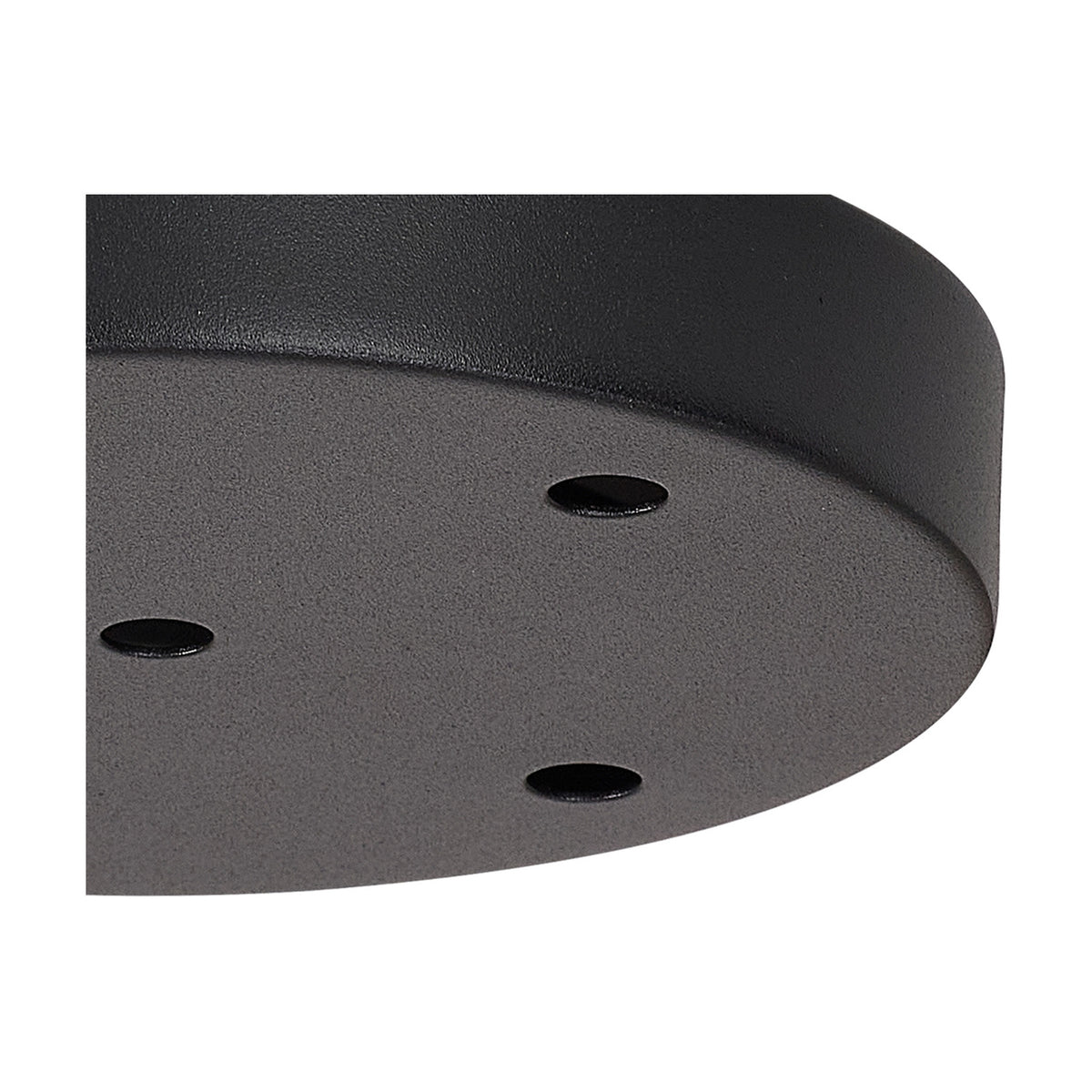 Hayes Round Ceiling Rose 15cm - Satin Black