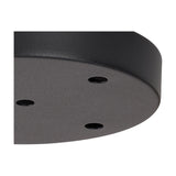 Hayes Round Ceiling Rose 15cm - Satin Black