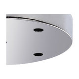 Hayes Round Ceiling Rose 15cm - Polished Chrome