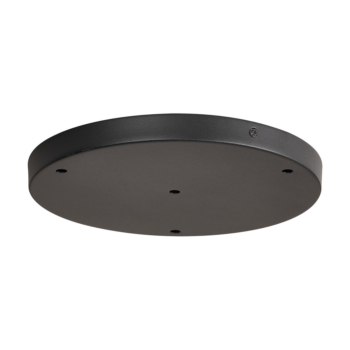 Hayes Round Ceiling Rose 28cm - Satin Black