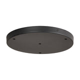 Hayes Round Ceiling Rose 28cm - Satin Black