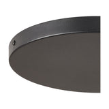 Hayes Round Ceiling Rose 28cm - Satin Black