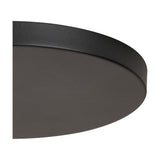 Hayes Round Ceiling Rose 28cm - Satin Black