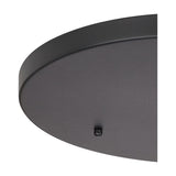 Hayes Round Ceiling Rose 40cm - Satin Black