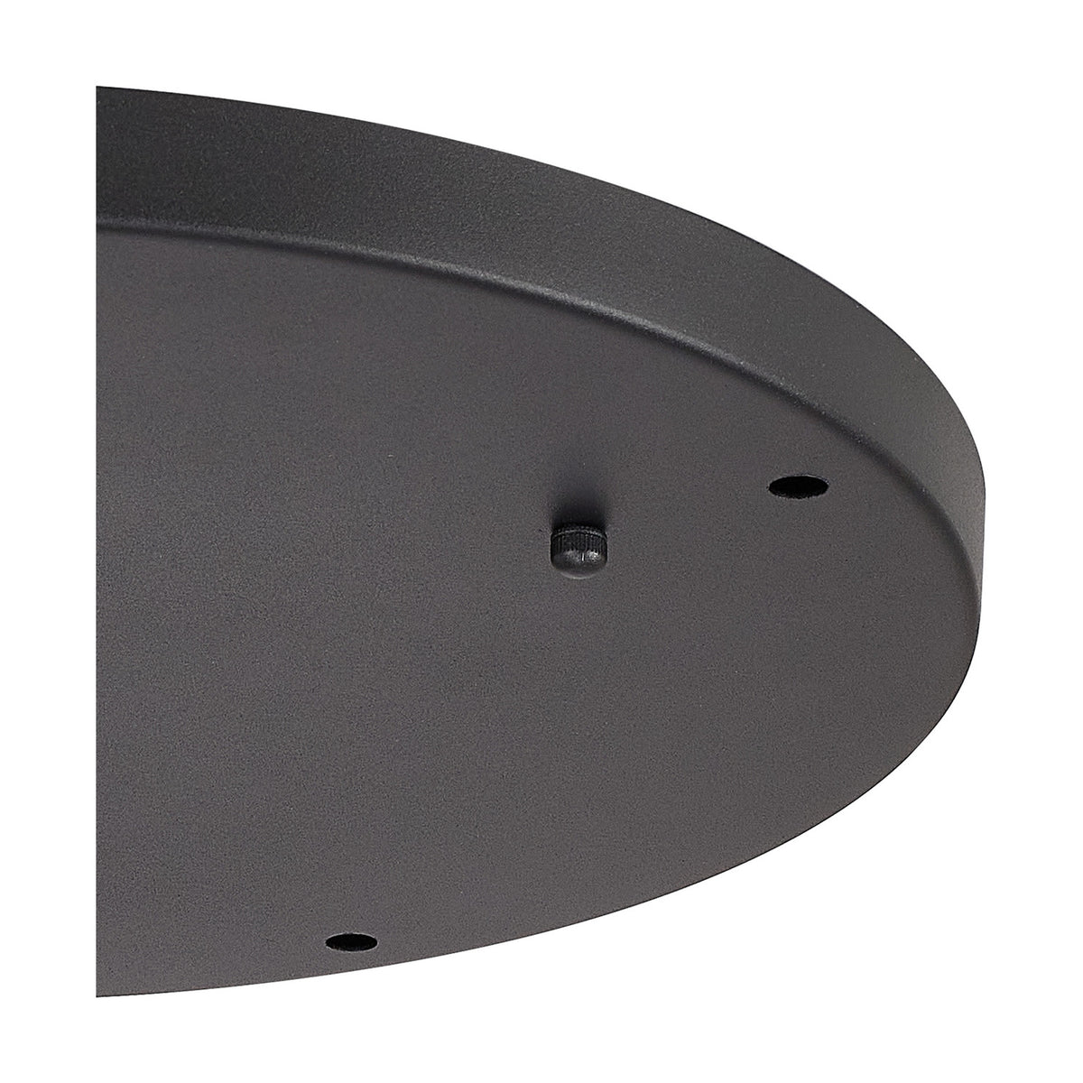 Hayes Round Ceiling Rose 40cm - Satin Black
