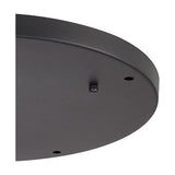 Hayes Round Ceiling Rose 40cm - Satin Black