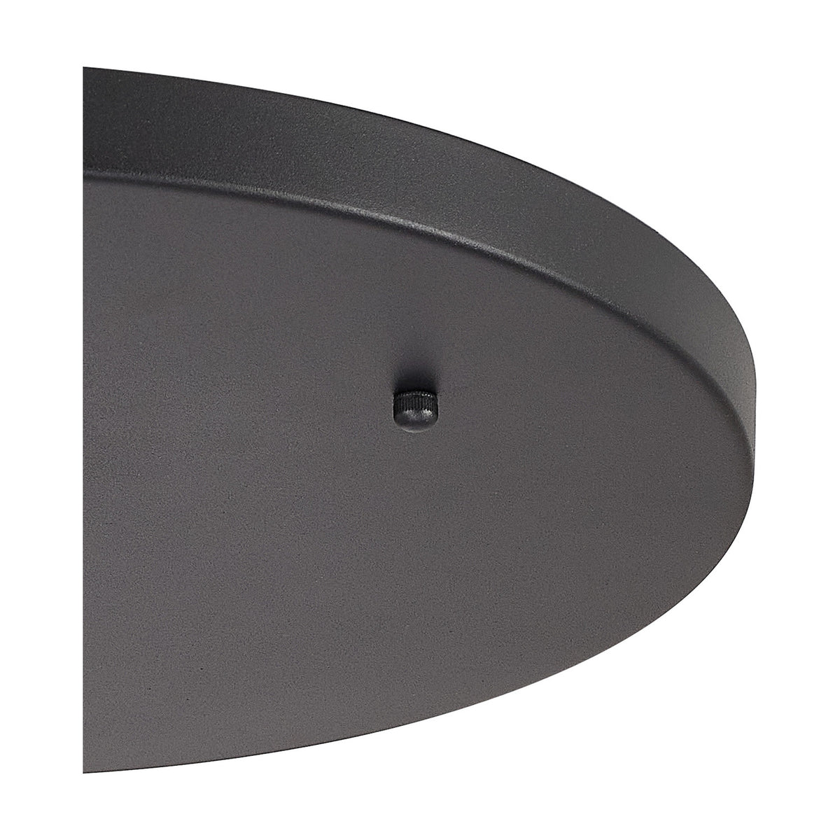 Hayes Round Ceiling Rose 40cm - Satin Black