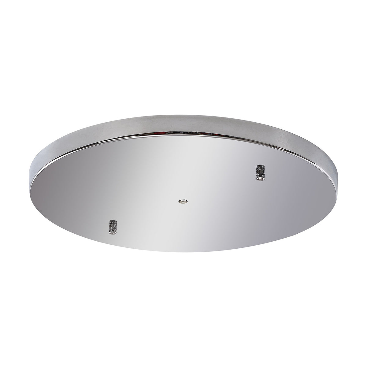 Hayes Round Ceiling Rose 40cm - Polished Chrome