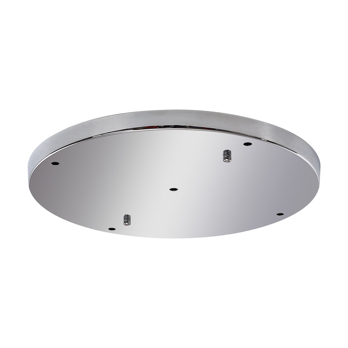 Hayes Round Ceiling Rose 40cm - Polished Chrome