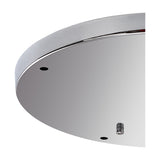 Hayes Round Ceiling Rose 40cm - Polished Chrome