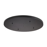 Hayes Round Ceiling Rose 60cm - Satin Black
