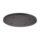Hayes Round Ceiling Rose 60cm - Satin Black