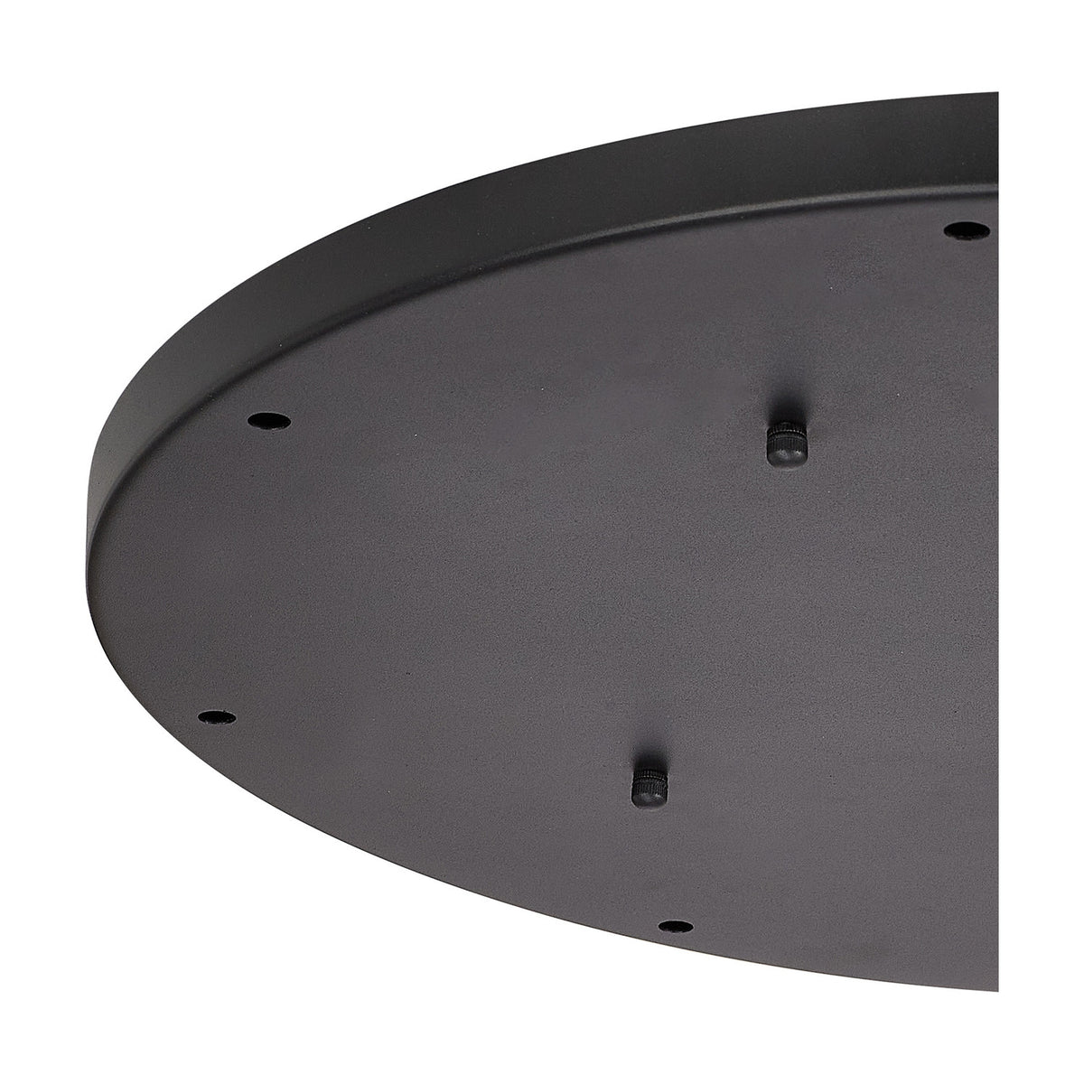 Hayes Round Ceiling Rose 60cm - Satin Black