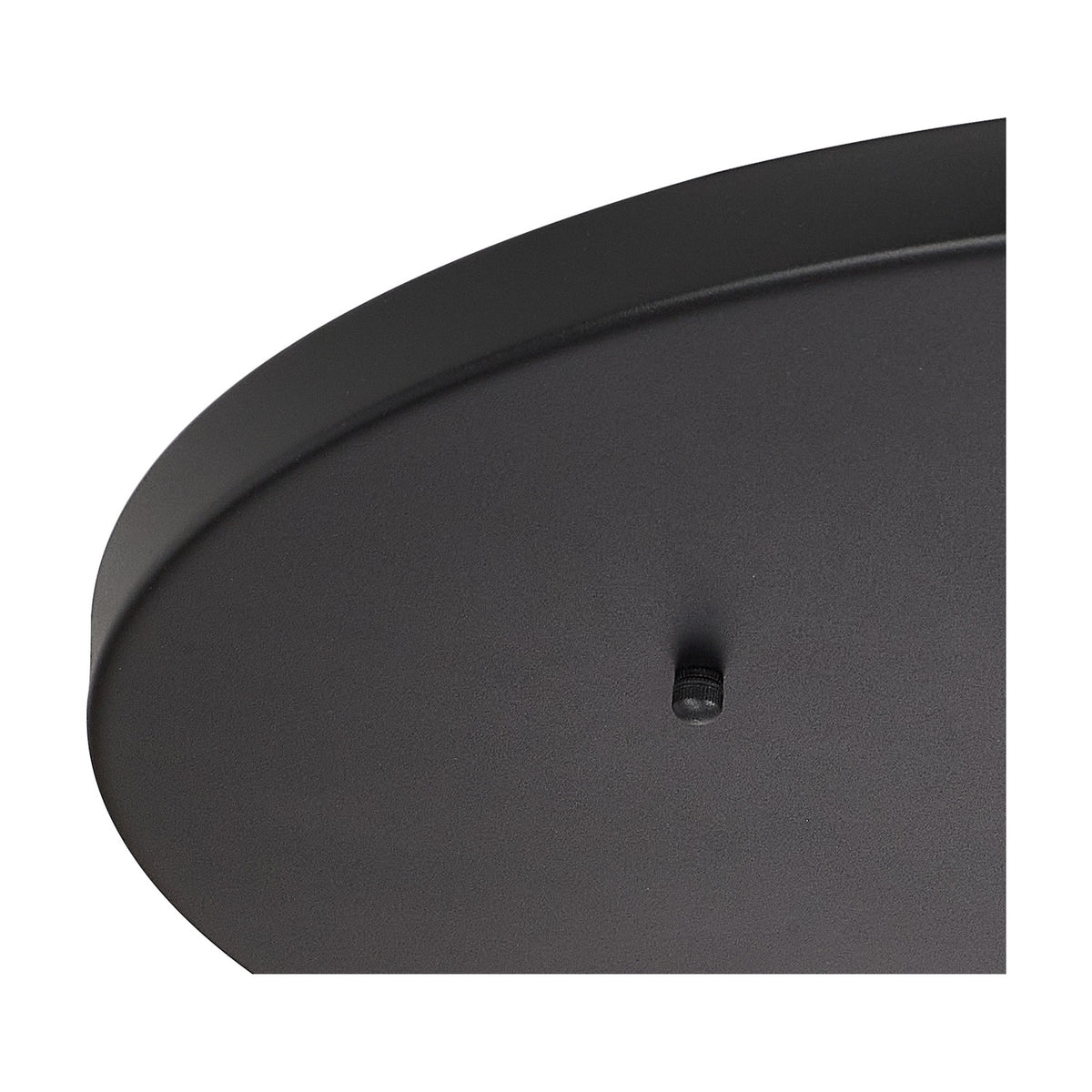 Hayes Round Ceiling Rose 60cm - Satin Black