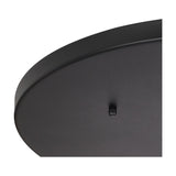 Hayes Round Ceiling Rose 60cm - Satin Black