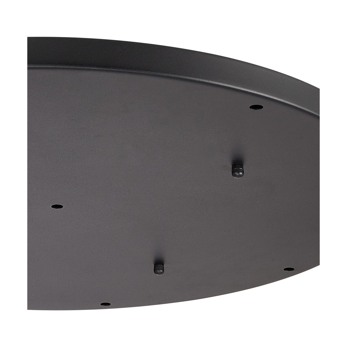 Hayes Round Ceiling Rose 60cm - Satin Black