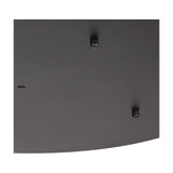 Hayes Round Ceiling Rose 60cm - Satin Black