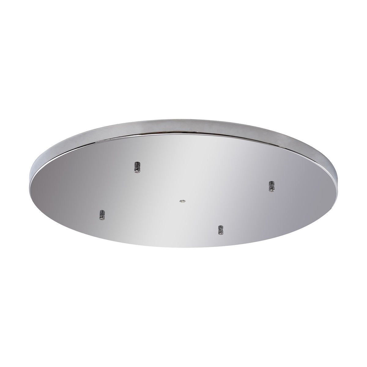 Hayes Round Ceiling Rose 60cm - Polished Chrome