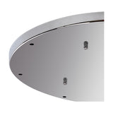 Hayes Round Ceiling Rose 60cm - Polished Chrome
