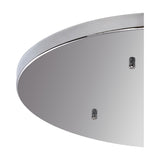 Hayes Round Ceiling Rose 60cm - Polished Chrome