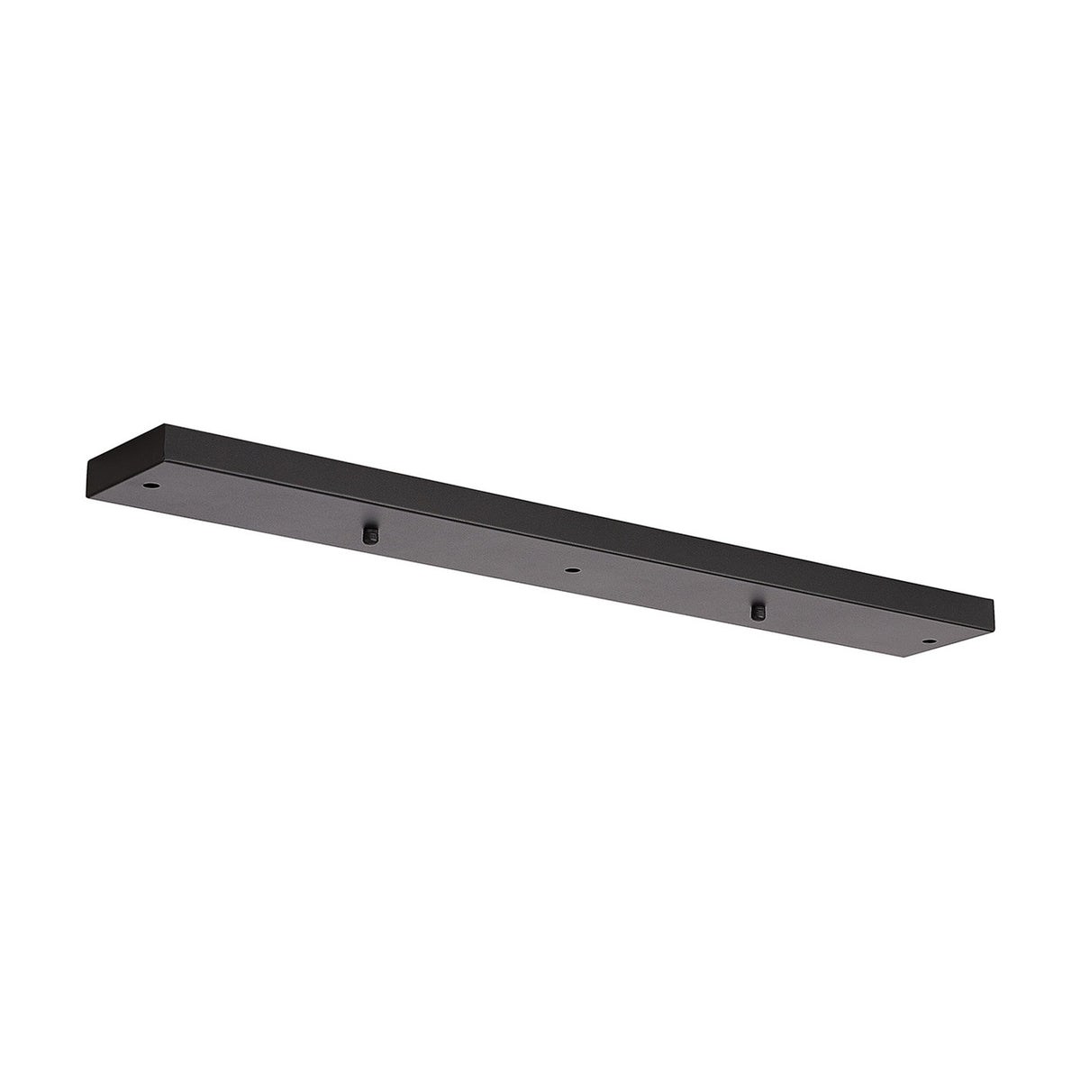 Hayes Linear Ceiling Rose 70cm Long - Satin Black