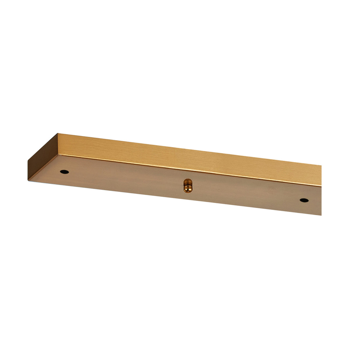 Hayes Linear Ceiling Rose 70cm Long - Brass