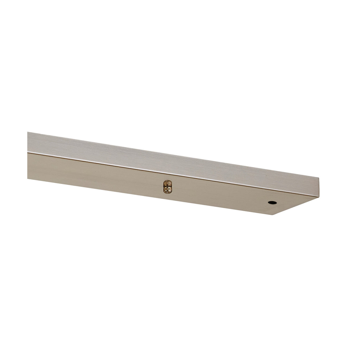 Hayes Linear Ceiling Rose 70cm Long - Satin Nickel