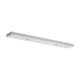 Hayes Linear Ceiling Rose 70cm Long - White