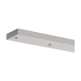 Hayes Linear Ceiling Rose 70cm Long - White