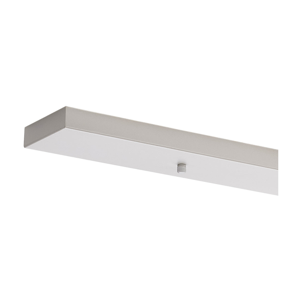 Hayes Linear Ceiling Rose 70cm Long - White
