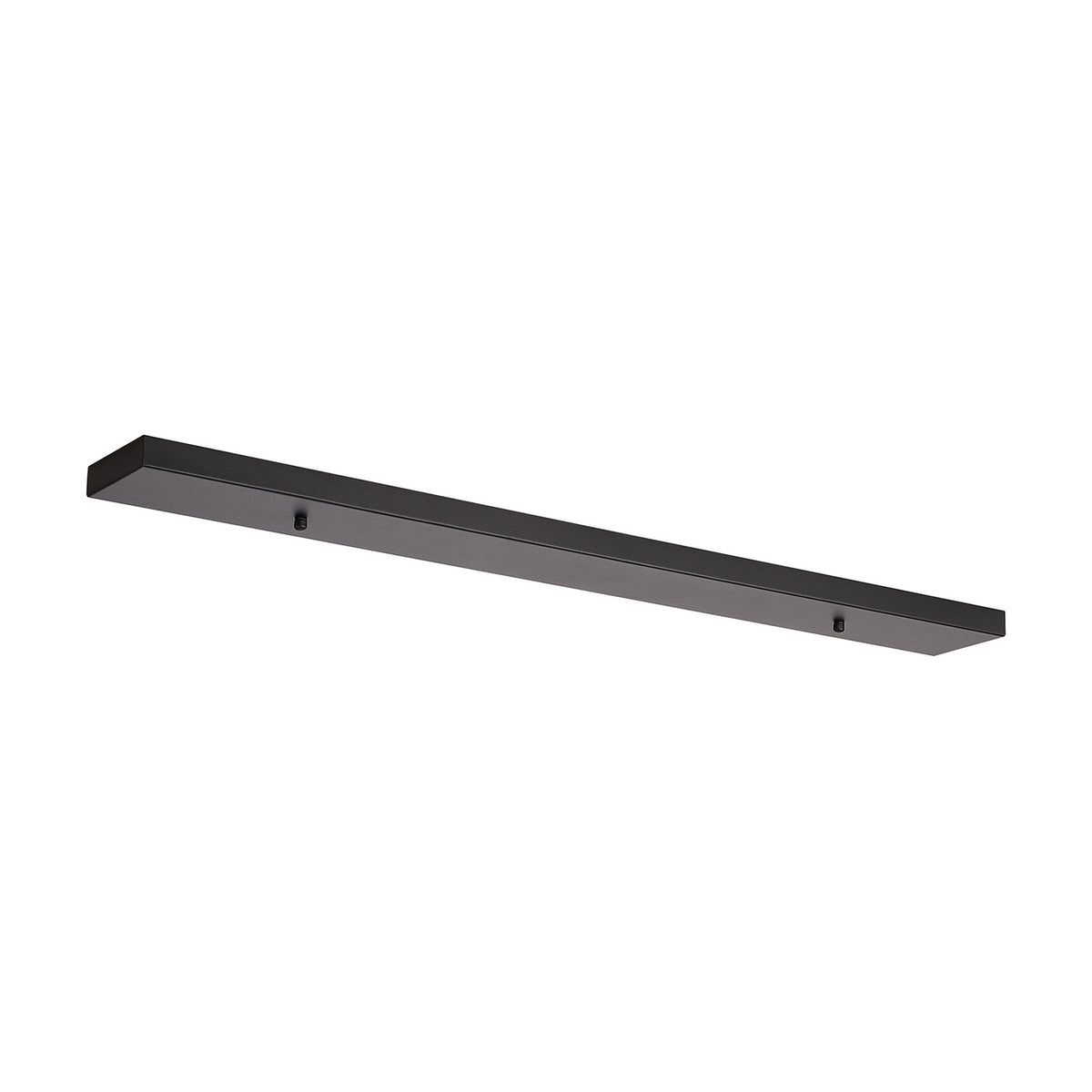 Hayes Linear Ceiling Rose 90cm Long - Satin Black