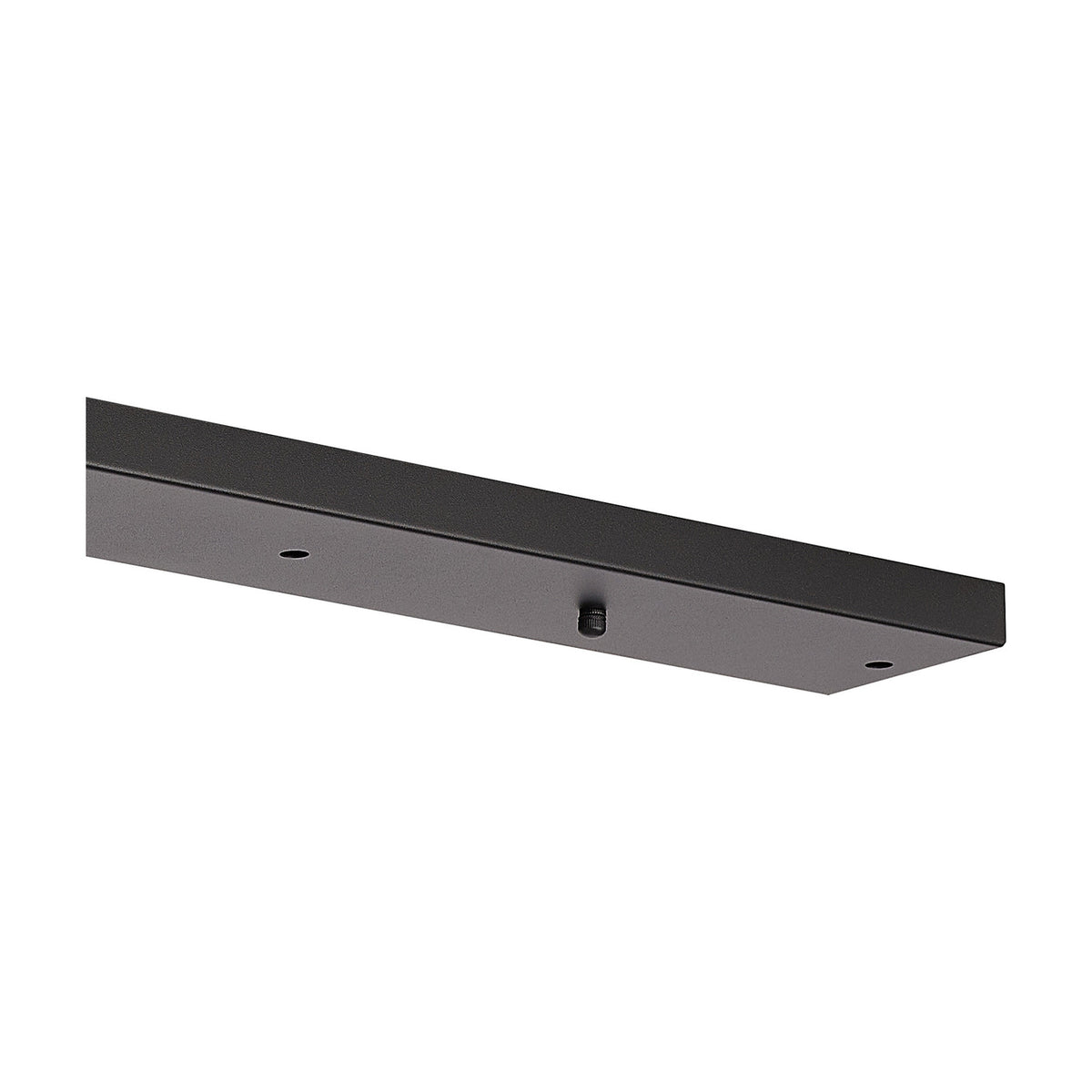 Hayes Linear Ceiling Rose 90cm Long - Satin Black