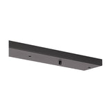 Hayes Linear Ceiling Rose 90cm Long - Satin Black