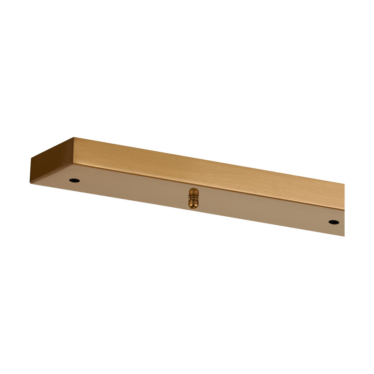 Hayes Linear Ceiling Rose 90cm Long - Brass