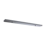 Hayes Linear Ceiling Rose 90cm Long - Polished Chrome