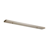 Hayes Linear Ceiling Rose 90cm Long - Satin Nickel