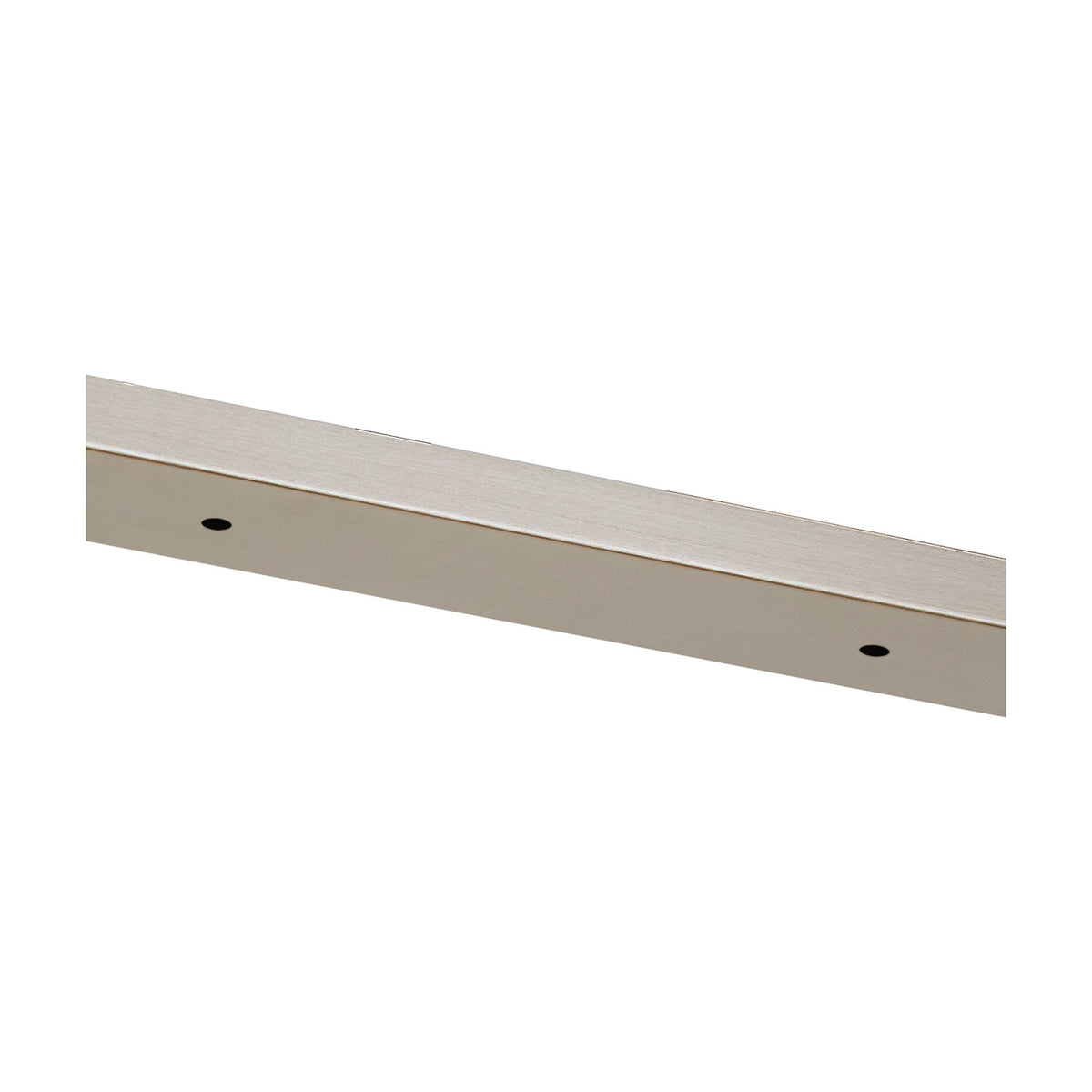 Hayes Linear Ceiling Rose 90cm Long - Satin Nickel