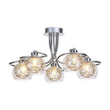 Talia 5 Light G9 Ceiling Light 52cm - Polished Chrome