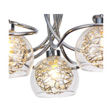 Talia 5 Light G9 Ceiling Light 52cm - Polished Chrome