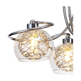 Talia 3 Light G9 Ceiling Light 43cm - Polished Chrome