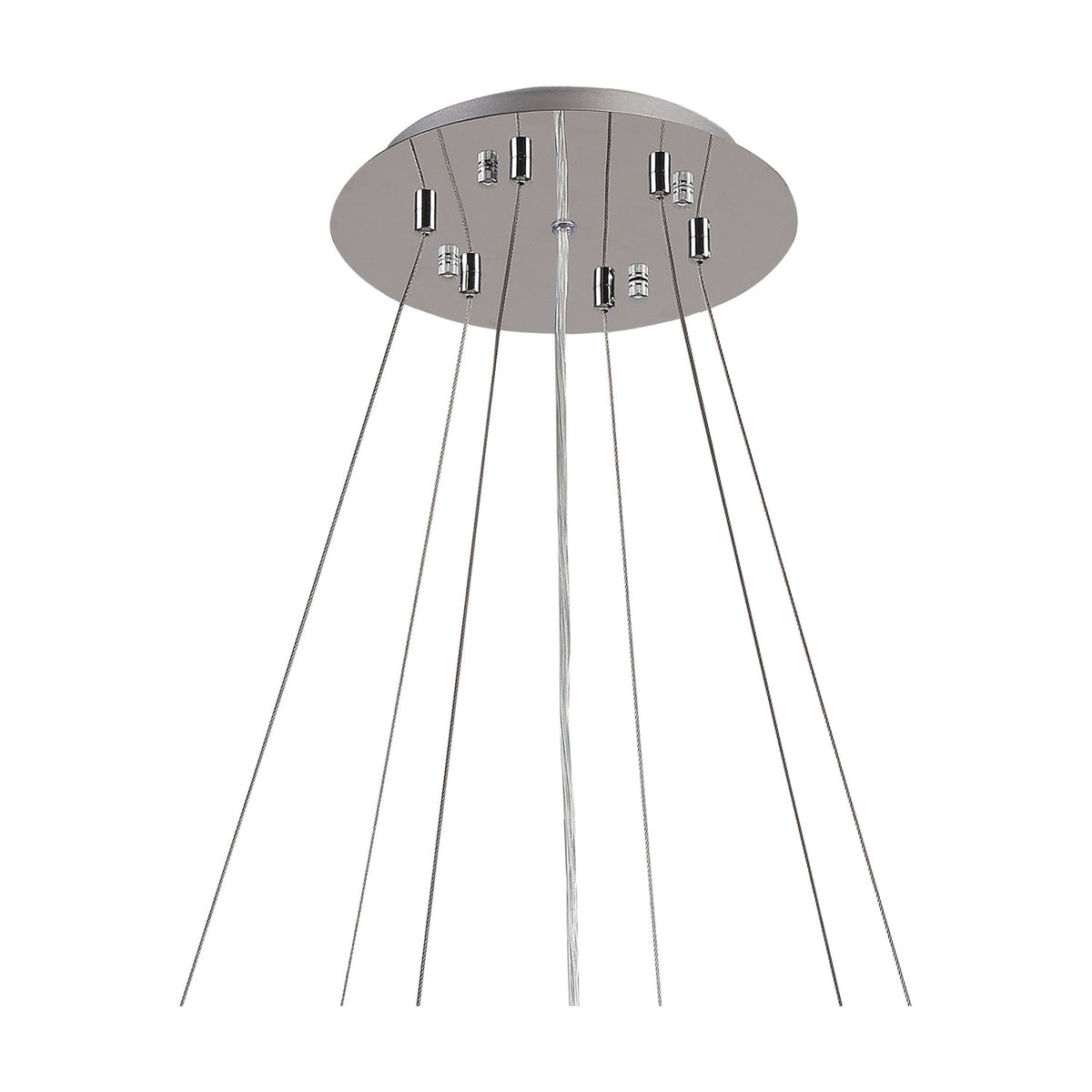 Lowan Suspension Kit 74cm Dia - Polished Chrome